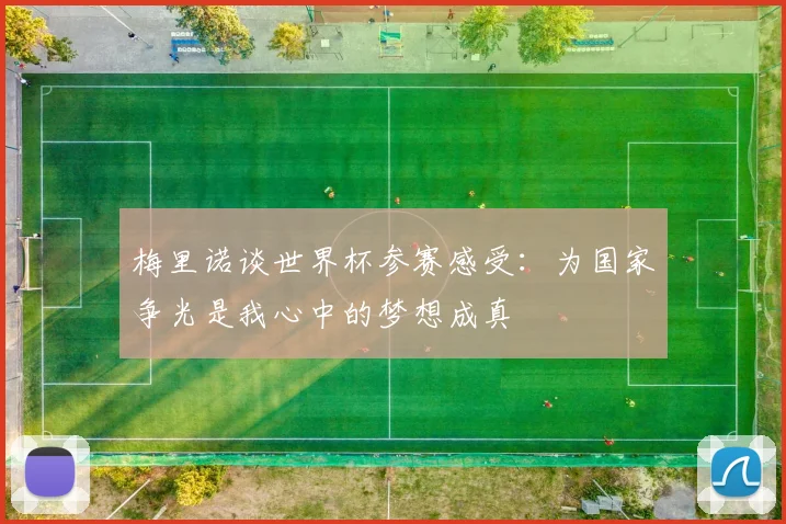 梅里诺谈世界杯参赛感受：为国家争光是我心中的梦想成真
